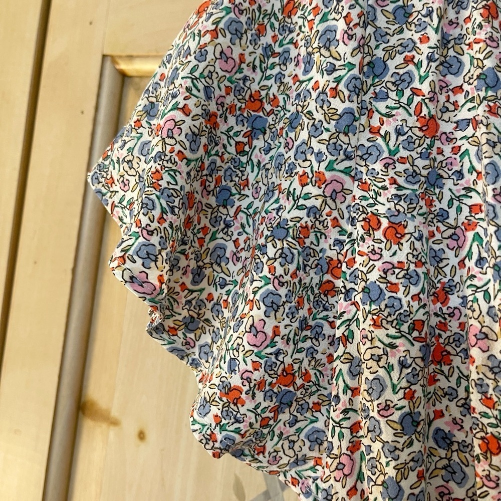 LOFT Petite Floral Smocked Waist Dress – Size 00P (NWT) - Picture 4 of 6